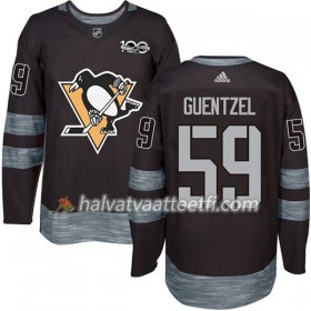 Miesten NHL Pittsburgh Penguins Pelipaita Jake Guentzel 59 1917-2017 100th Anniversary Adidas Musta Authentic